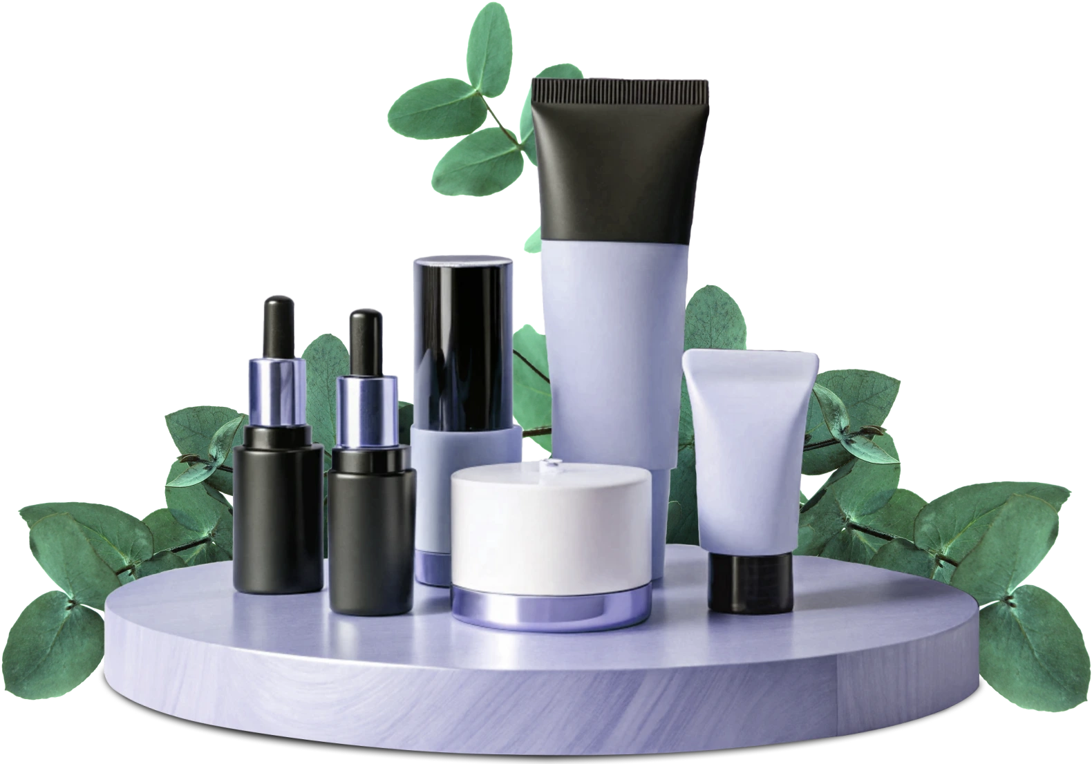 Cosmetic product violet