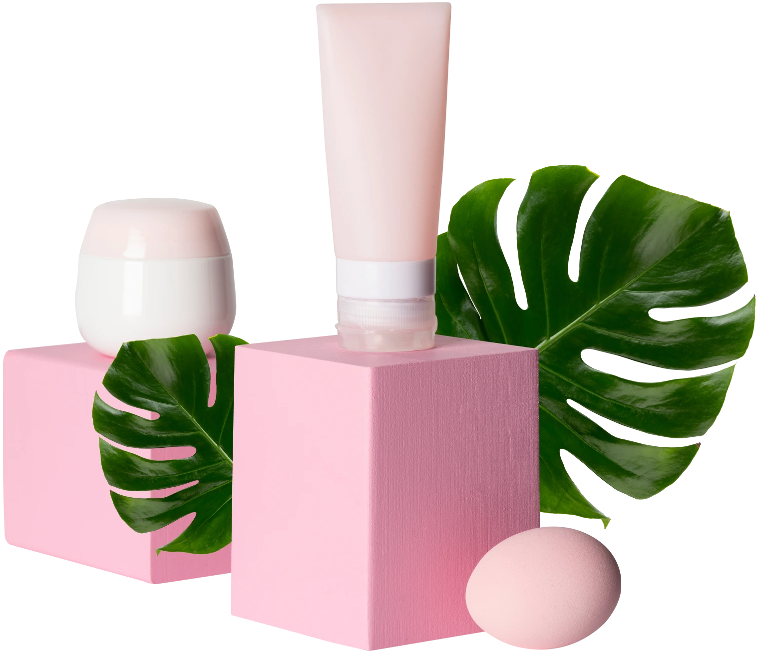 Cometic with leaves